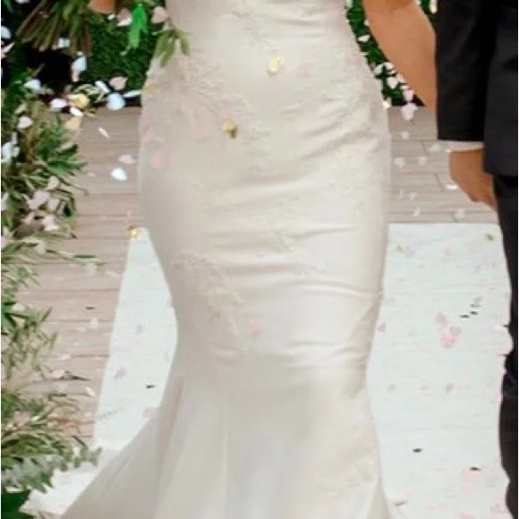 Pronovias Plisa Wedding Dress - Picture 2 of 5